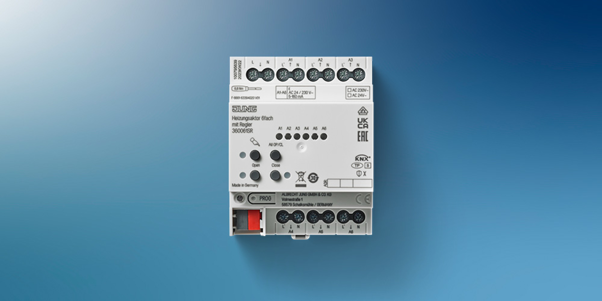 KNX Heizungsaktor 6-fach bei Patrick Pipp Elektrotechnik in Echzell